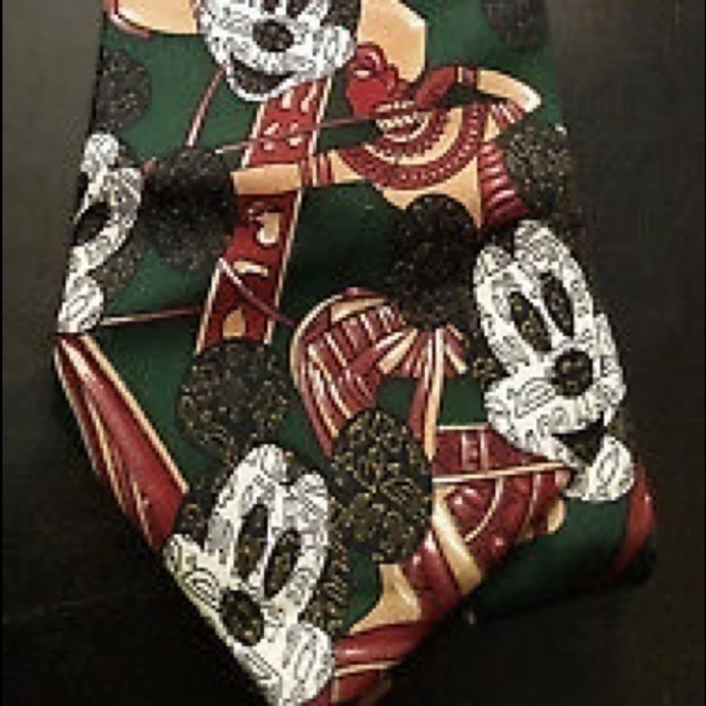 Disney Mickey & Co. Tie Rack Hieroglyphic Tie